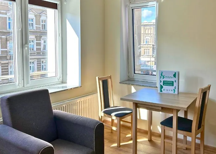 アパート Gryf W Centrum Szczecina Parking By Stayly